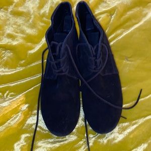 Nine West Ankle Wedge Booties